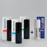 ŠALDANTIS KREMAS + GILUMINIO POVEIKIO GELIS + ŠILDANTIS KREMAS